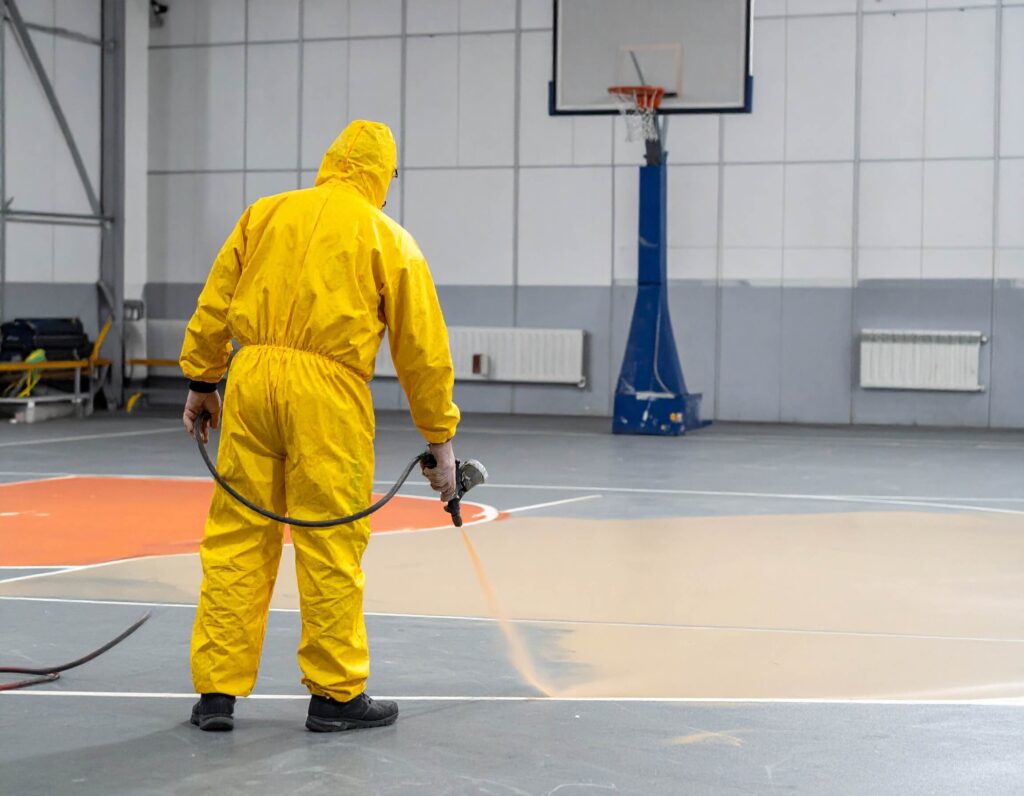 pintura para canchas deportivas